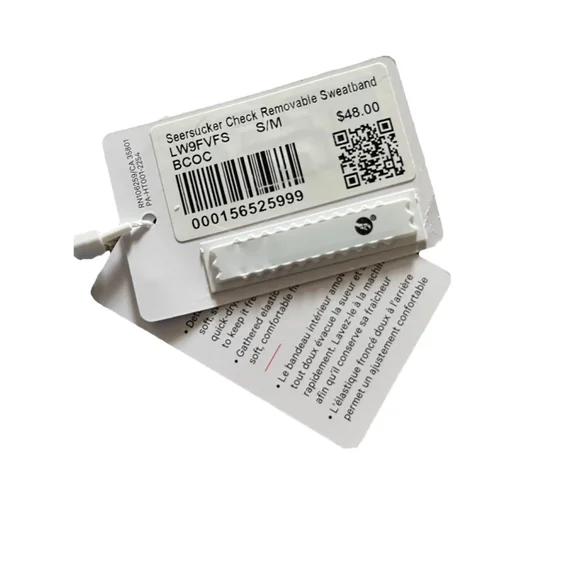 Lululemon Seersucker Check Removable Sweatband Visor BCOC Size S/M NWT - Picture 7 of 9